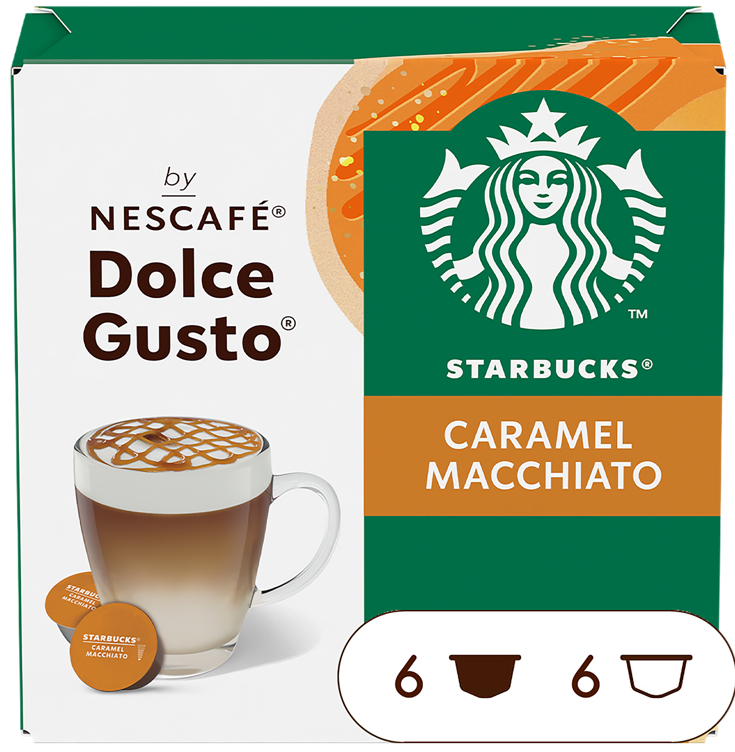 Starbucks caramel macchiato x12 127.8g