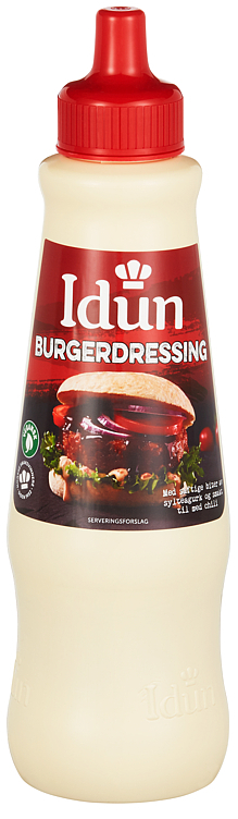 Vegan burgerdressing    815g