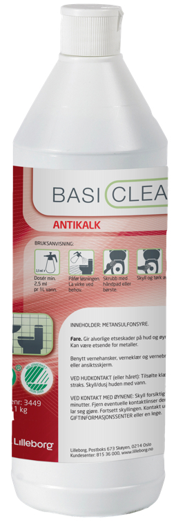 Basic clean anti calc   1kg