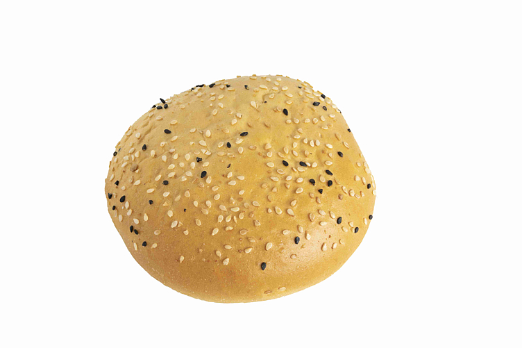 Briocheburger sort/gul sesam    24x60g