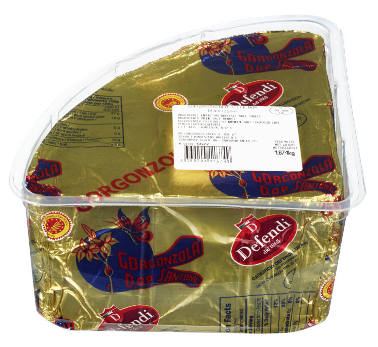 Gorgonzola dolce 4xca1,5kg   ca