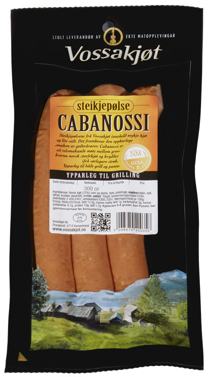 Cabanossi grillpølse 300g
