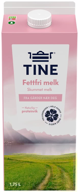 Skummetmelk 0,1%    1,75l