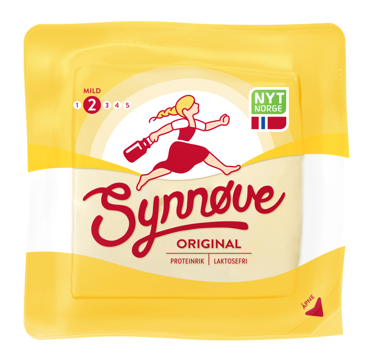 Synnøve gulost bit 480g