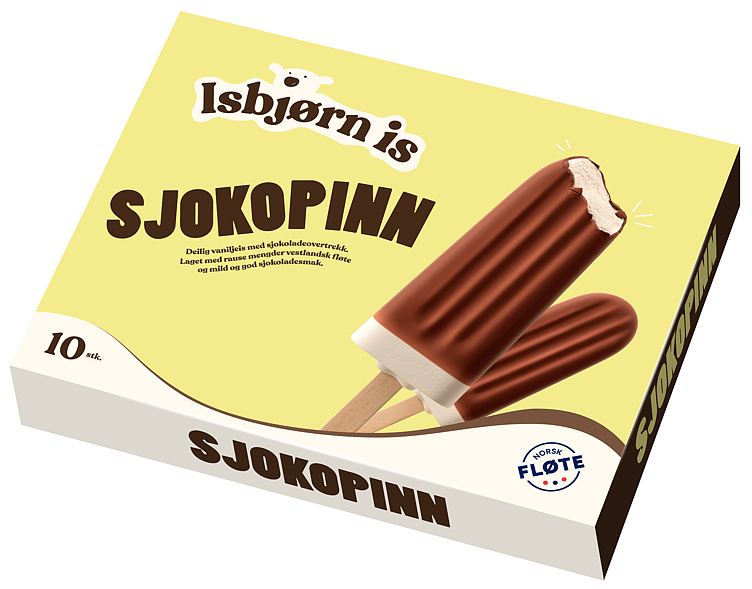 Sjokopinn 10pk  10x70ml