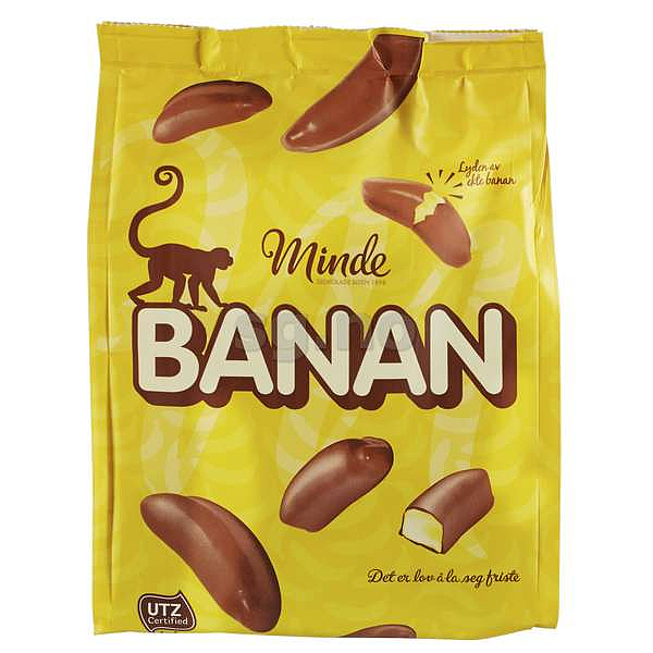 Minde sjokolade banan t 200g