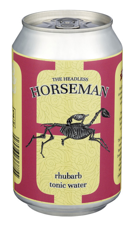 Headless horseman tonic rhubarb bx   24x33cl