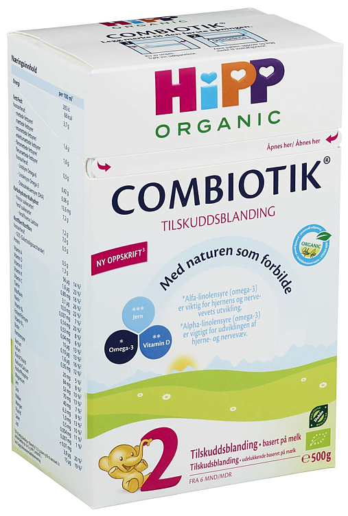 Hipp baby combiotik 2 pulver økol.  500g