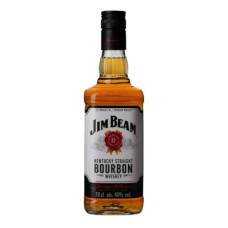 Jim beam white label   40%  70cl