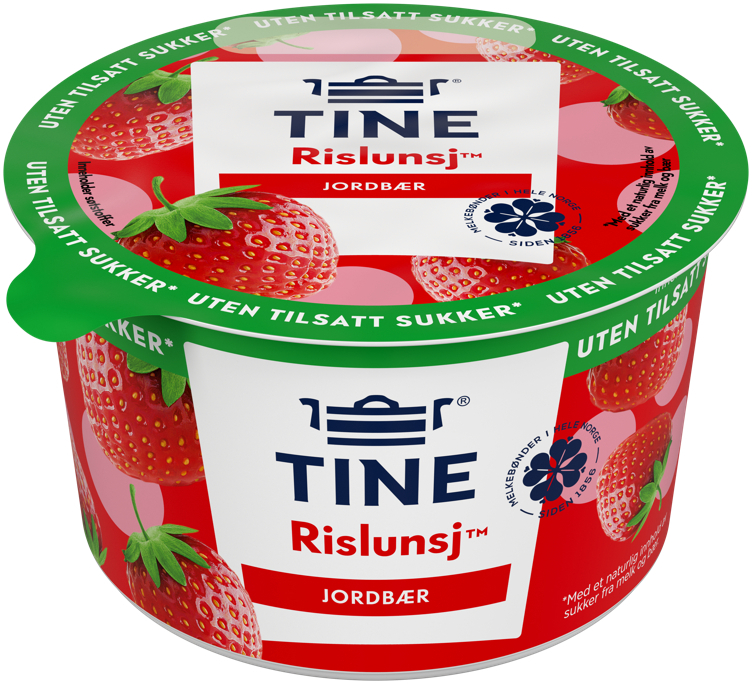 Rice lunch w/strawberry sauce, no sugar 150g