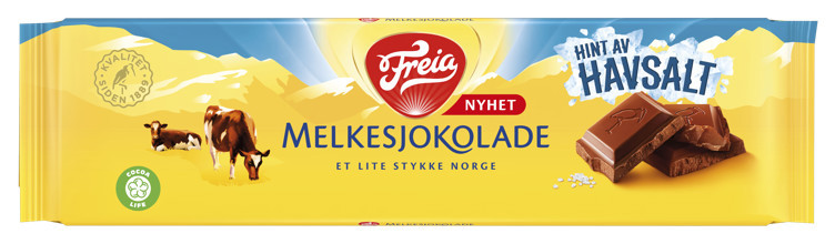 Melkesjokolade havsalt 200g