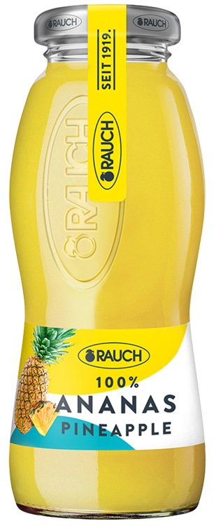 Rauch ananas juice flaske 0,2l