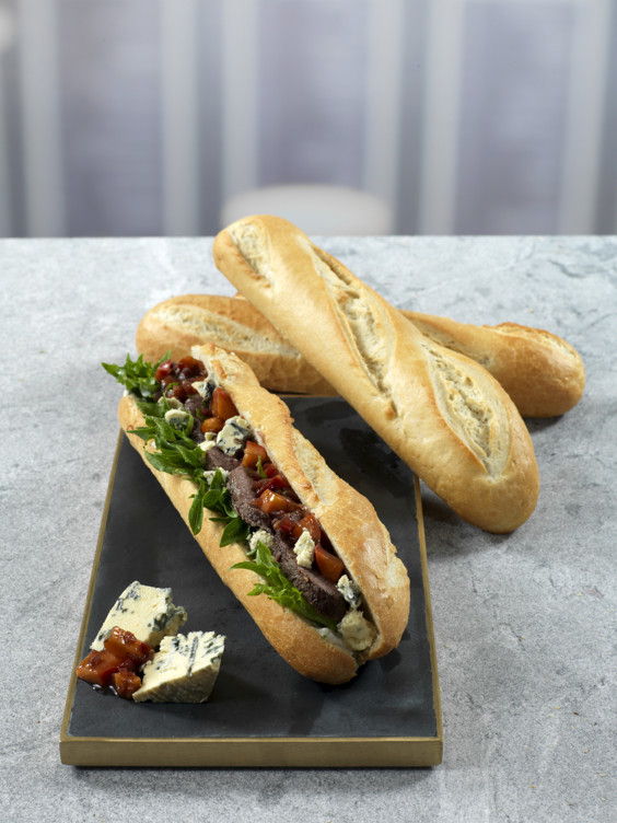 Baguette fin tin server    50x135g