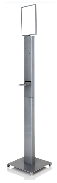 Floor rack steel for dispenser antibac  1pce