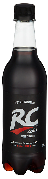 Rc cola uten sukker 24x0,5l