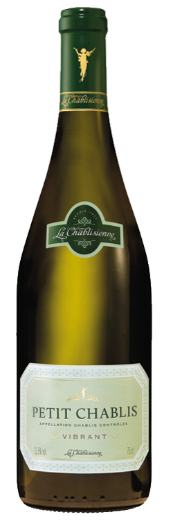 La chablisienne petit chablis vibrant 12,5% 75cl