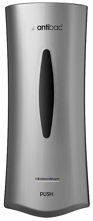 Antibac manuell dispenser modell x easy aluminiumsfarget stk