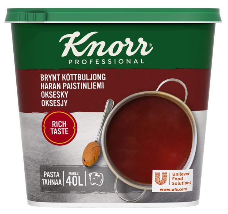 Brunet oksesjy buljong pasta 40l   1kg