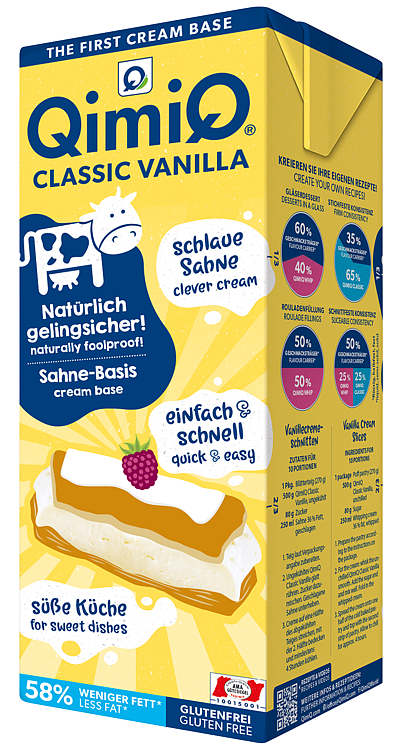 Fløtebase med ekte vanilje  1kg