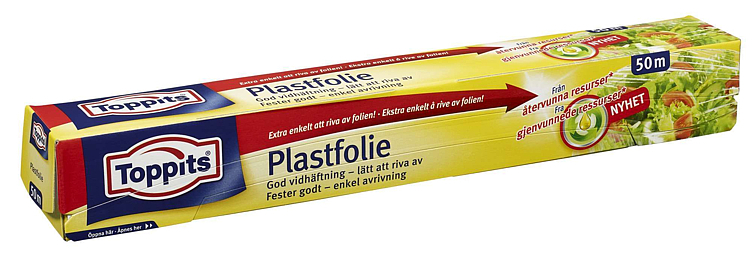 Plastfolie 32.5cmx50m
