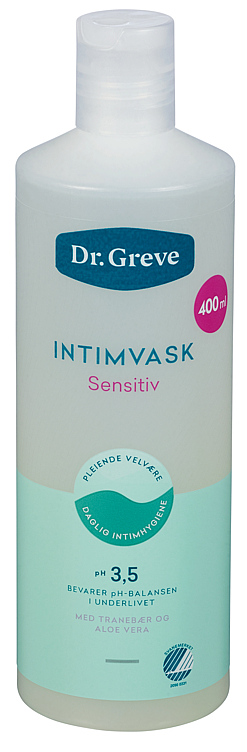 Dr greve sensitiv intimvask 400ml