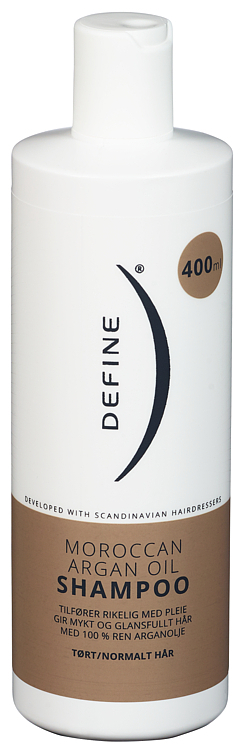 Define moroccan argan oil shampoo 400ml