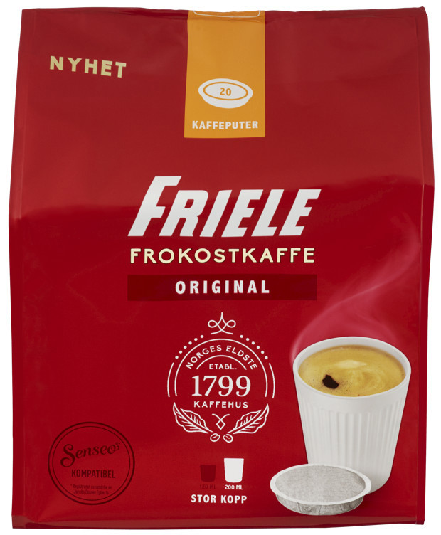 Senseo friele breakfast coffee  20pce