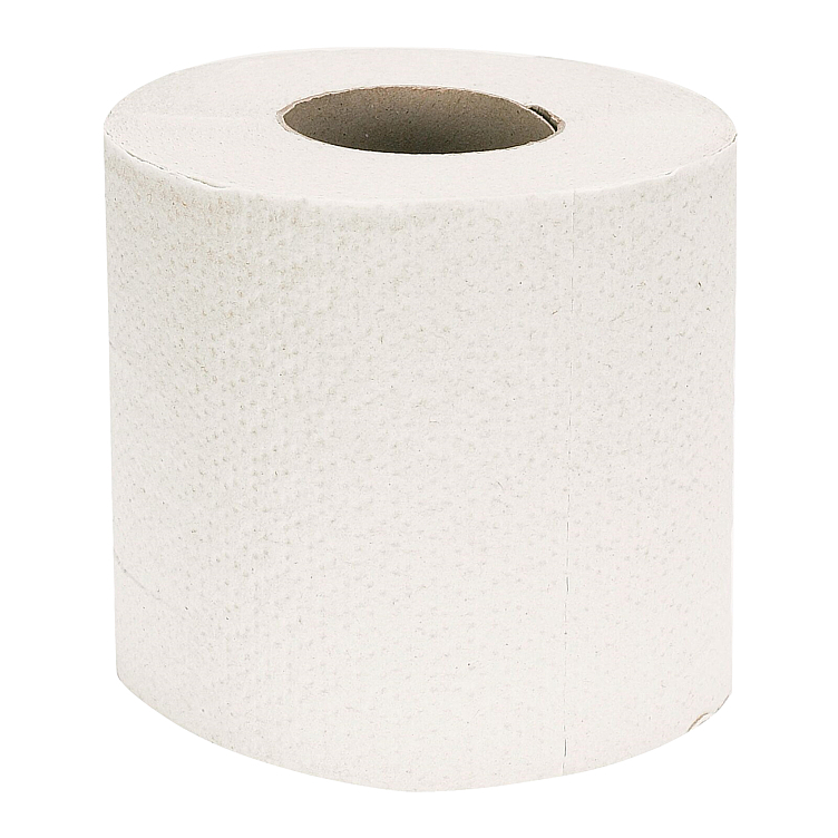 Toalettpapir 33,75mx9,8cm ø10 hvit   8stk