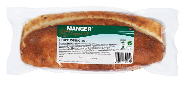 Fiskepudding manger seafood  750g