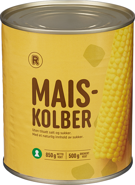 Maiskolber 850g