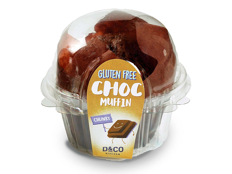 Muffin chocolate free from gluten & milk 85g