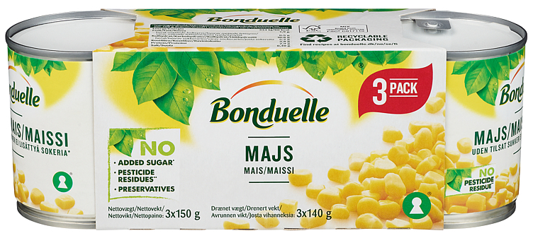 Gourmetmais crispy 3pk