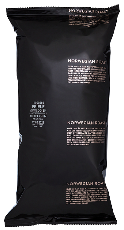 Friele økol. ra kaffe xfinm  8x1000g