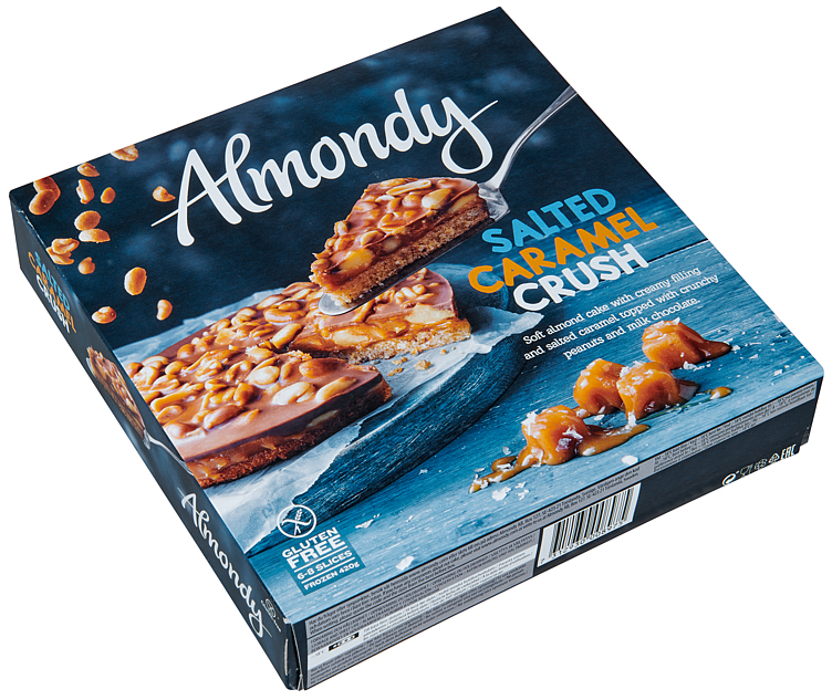 Salted caramel cake  420g