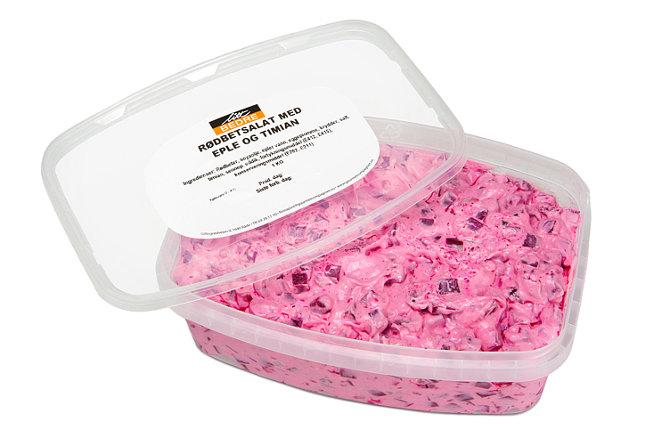 Rødbetsalat med eple&timian  1,4kg