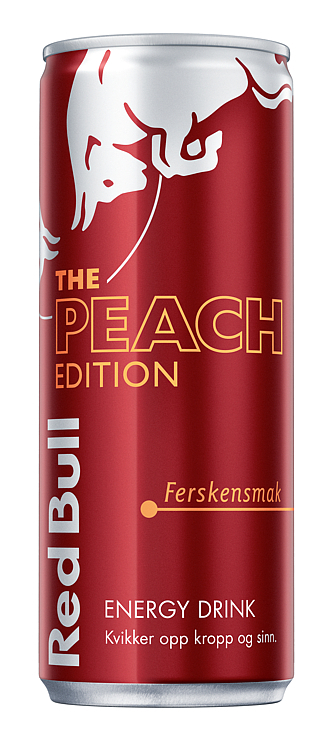 Red bull peach edition alu  24x250ml