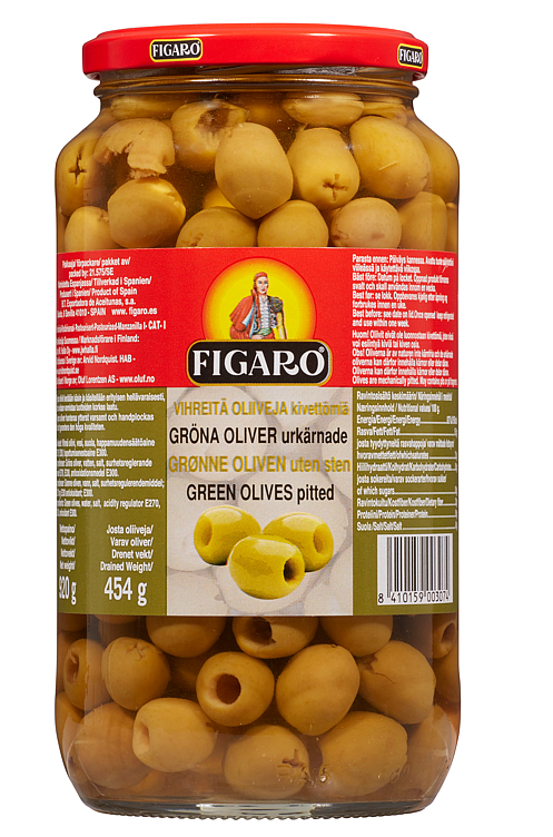 Olive grønne figaro  t  920g