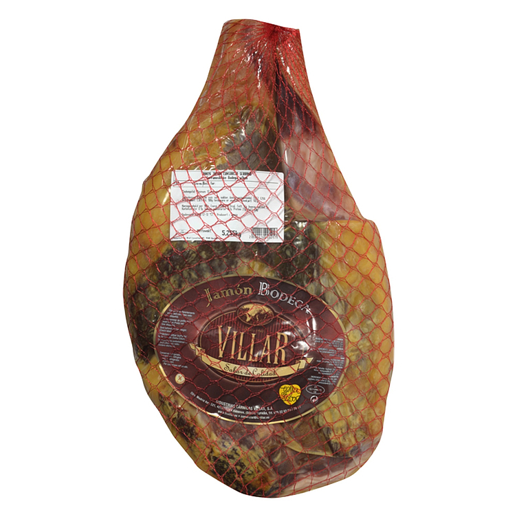 Serranoskinke bodega u/ben 2xca5,5kg