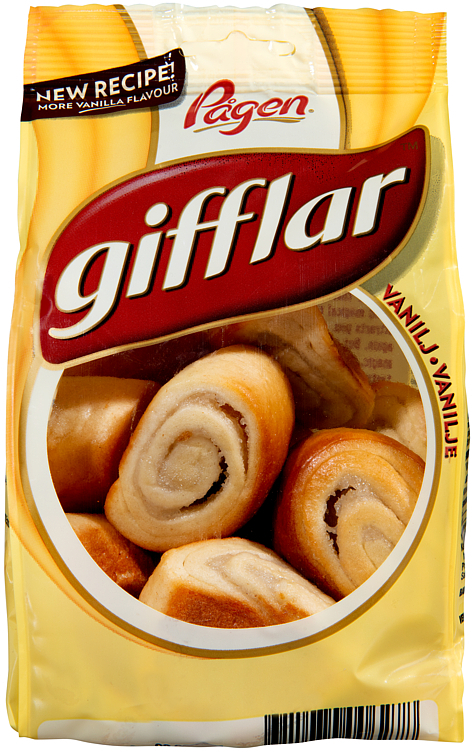 Gifflar vanilje  280g