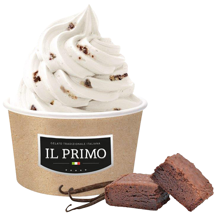 Iskrem vanilje & brownie 18x100g