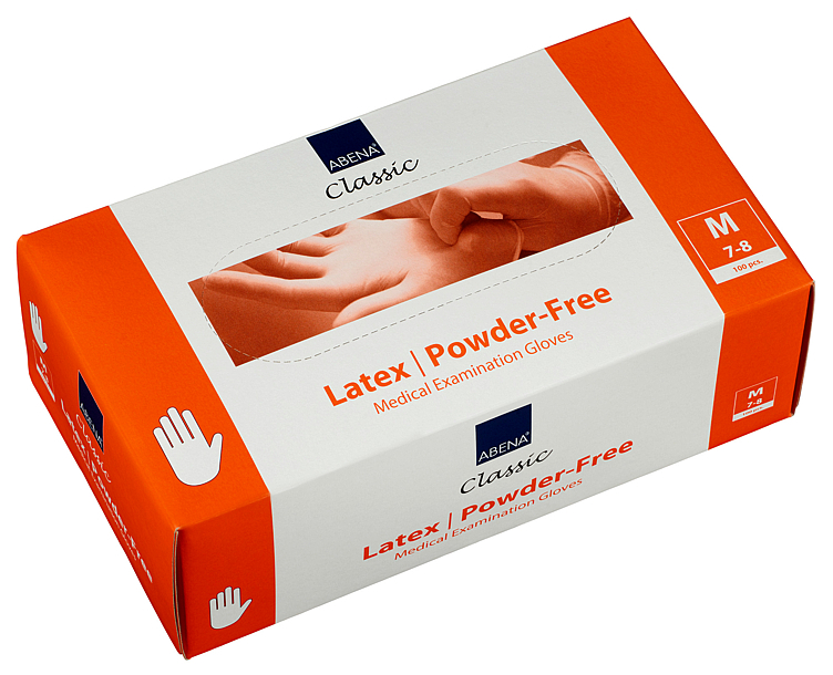 Disposable gloves latex m 5.9g