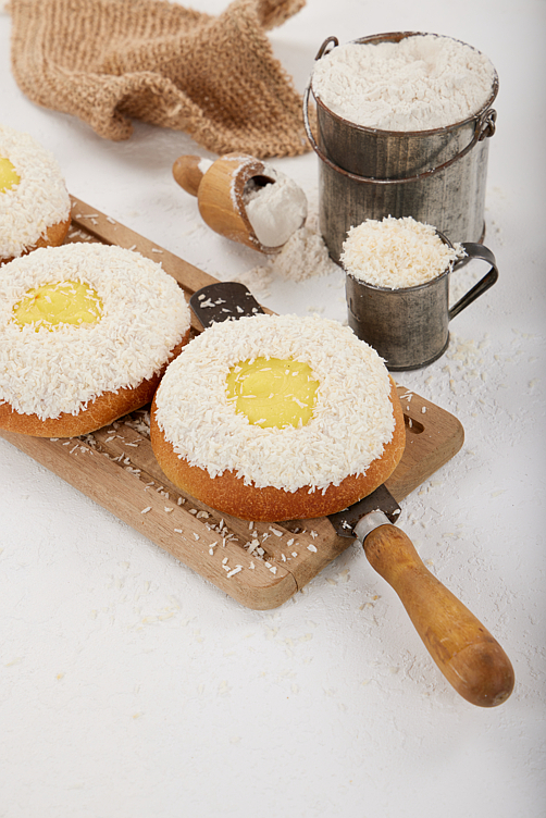 Skolebrød vaniljekrem   60x120g
