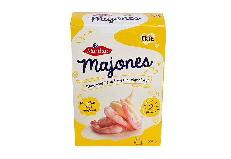 Ekte majones sjaktel 2x165g