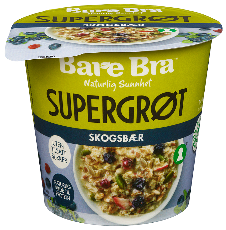 Grøt skogsbær 57g