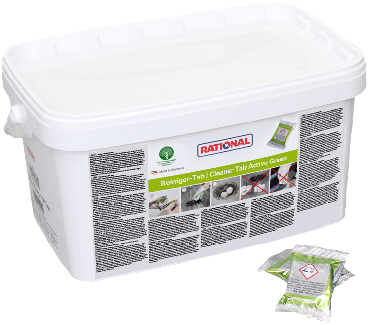 Rational rensetab active green  150stk