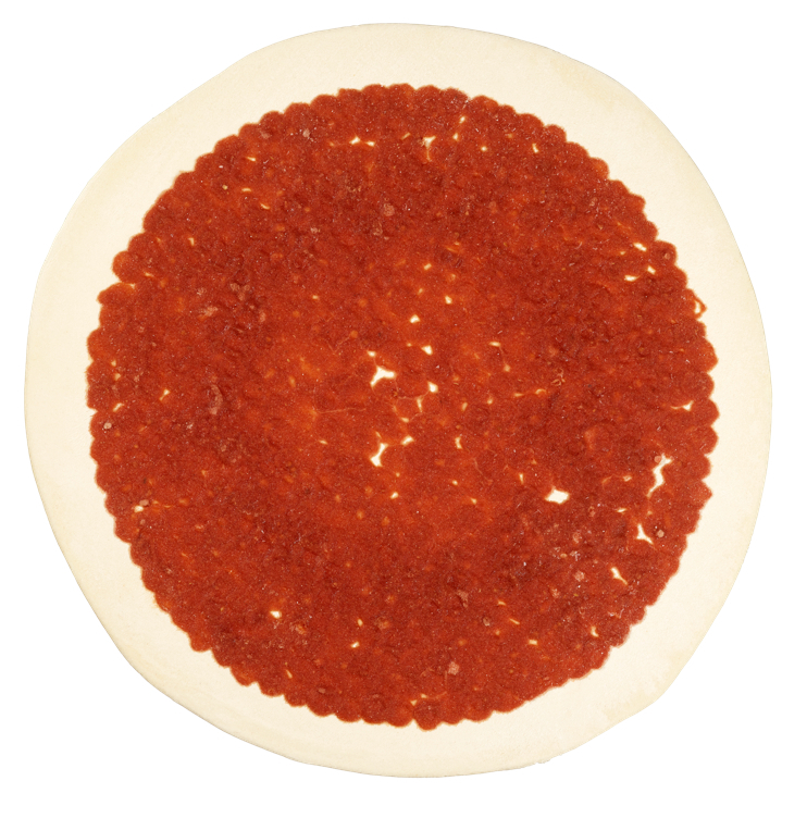 Pizzabunn 40cm m/saus rå 20x700g