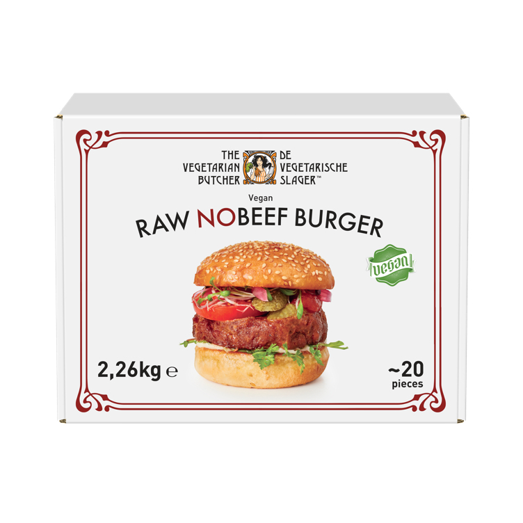 Raw no beef burger 20x113g
