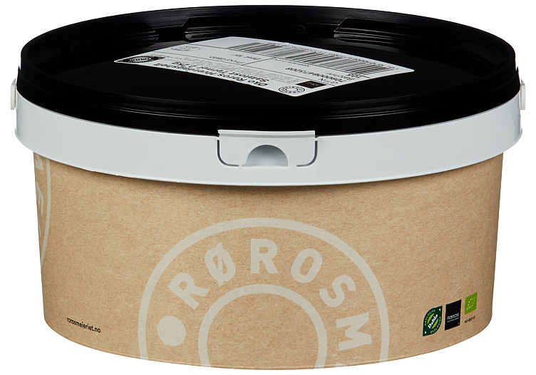 Røros hverdagshelt salatost ternet, økol. 2,2kg