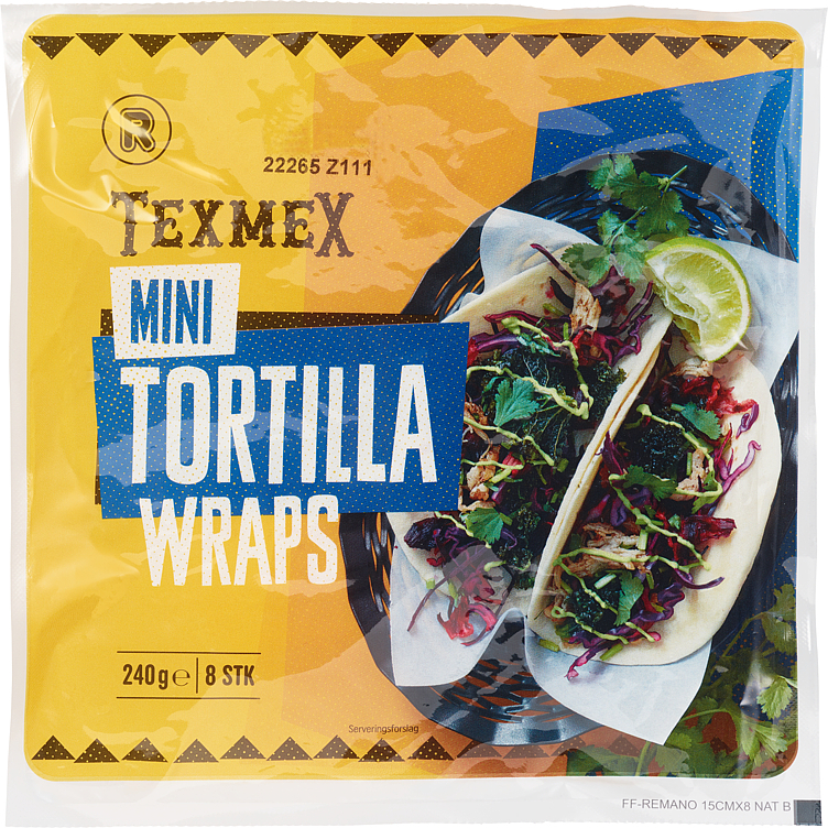 Tortillas mini    8pk   240g
