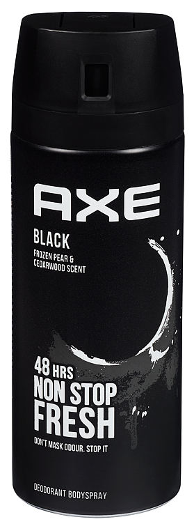 Axe black body spray    150ml